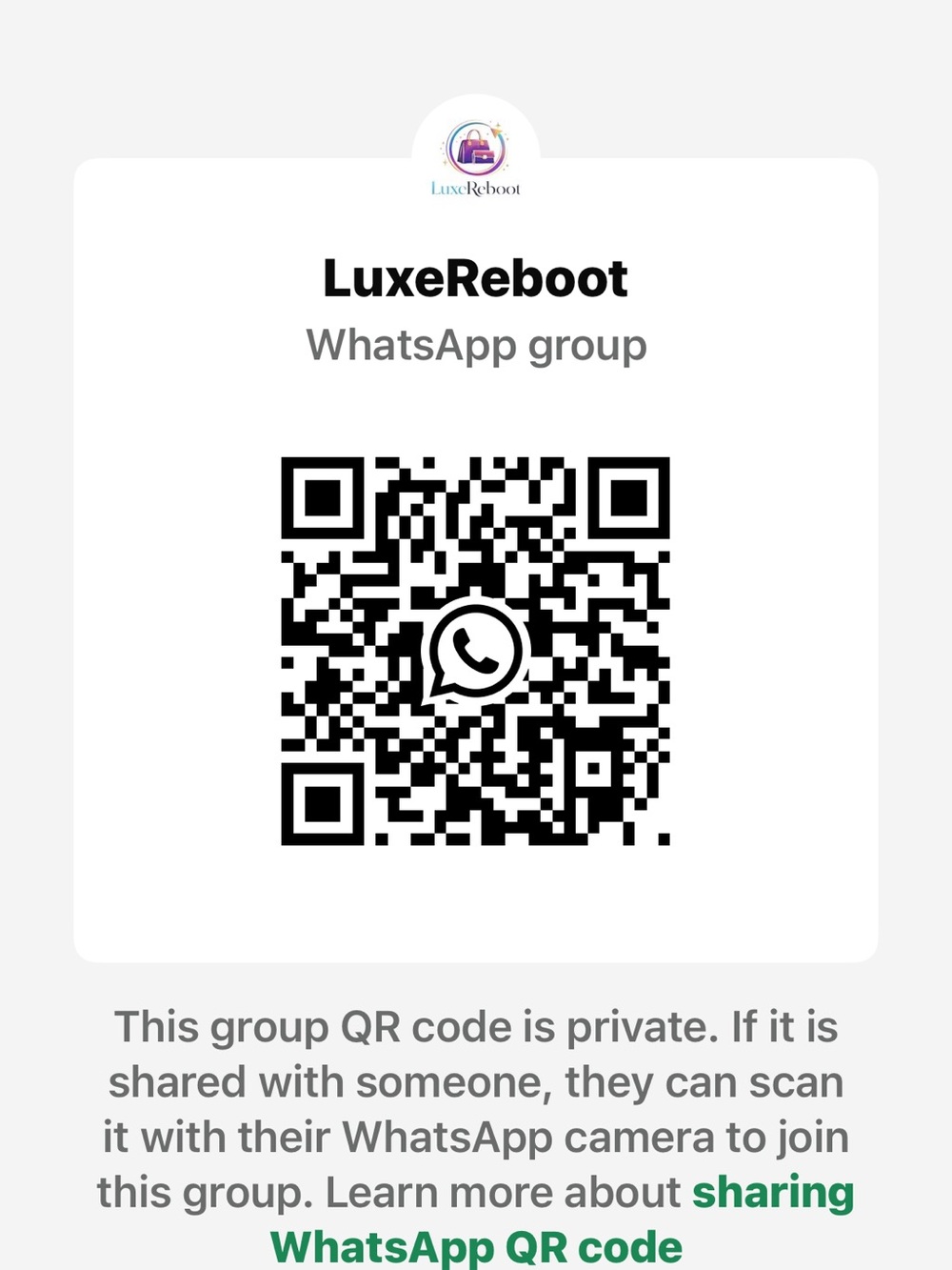 JOIN MY GROUP😊